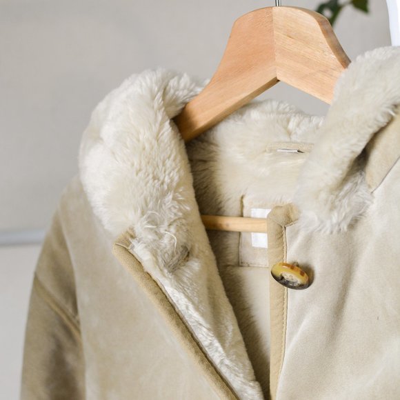 Vintage Genuine Leather Shearling Coat - Picture 2 of 6